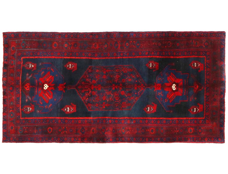 Sininen Persia Hamadan  255 x 178 cm