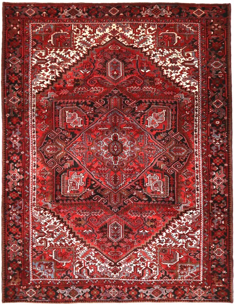 Rot Persien Heriz  390 x 300 cm