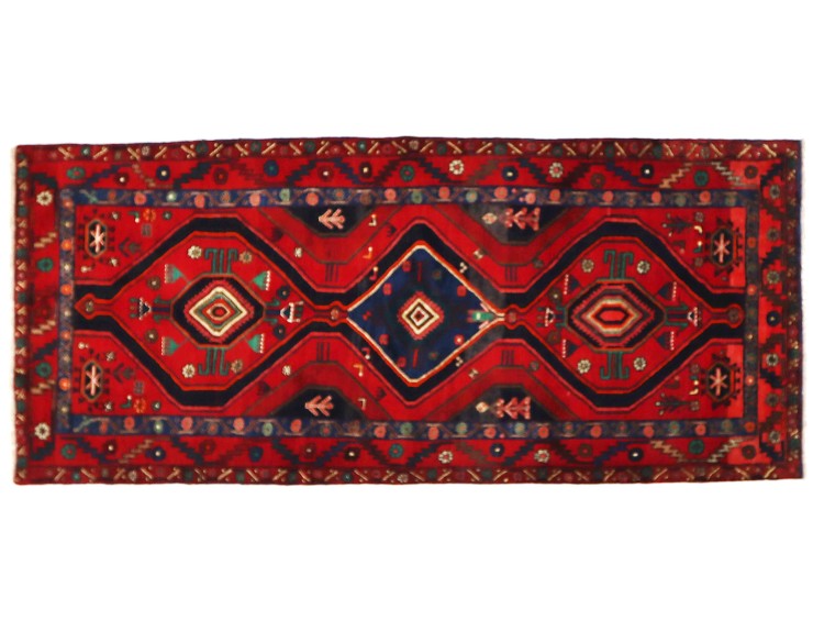Rood Perzië Hamadan 211 x 123 cm
