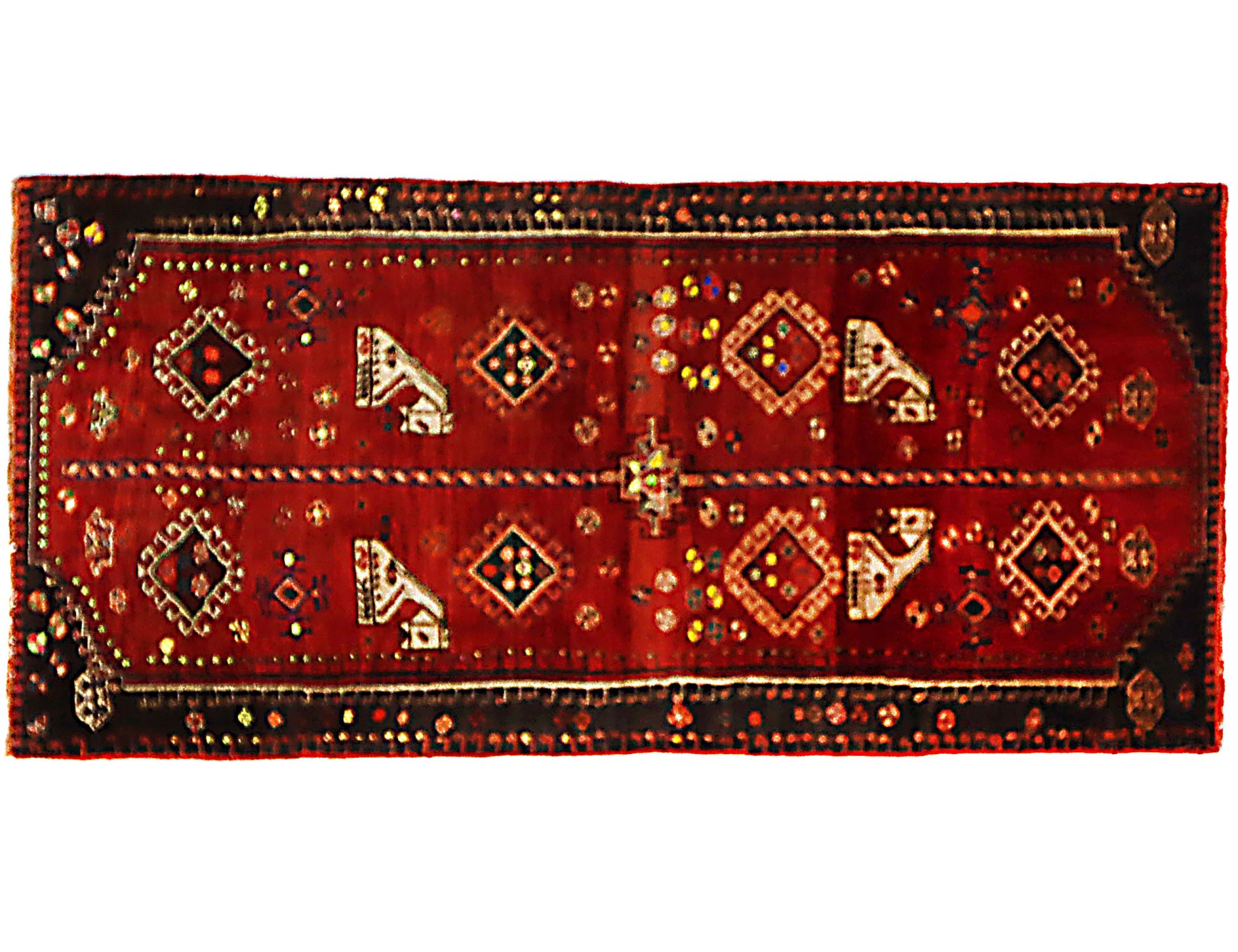 Shiraz  rouge <br/>200 x 93 cm