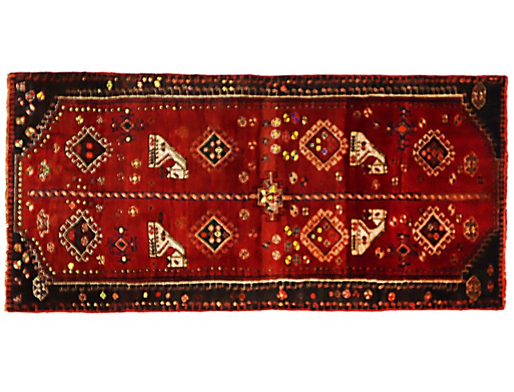 Rot Persien Shiraz  200 x 93 cm