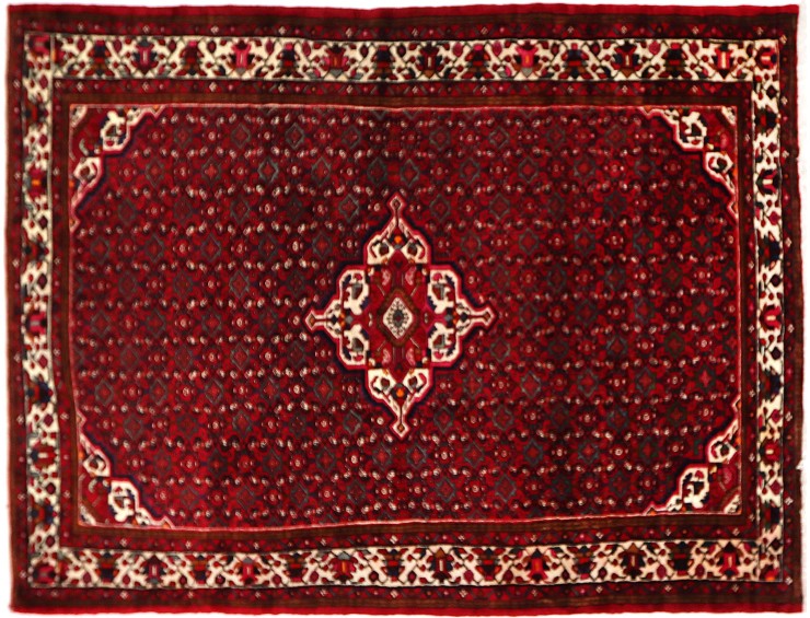 Rød Persien Hamadan 289 x 210 cm