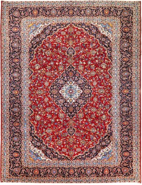 Rojo Persia Keshan  395 x 295 cm