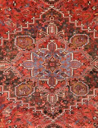 Röda Persien Heriz  388 x 293 cm