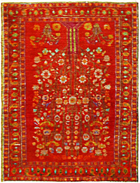 Punainen Persia Persialainen Gabbeh  144 x 93 cm