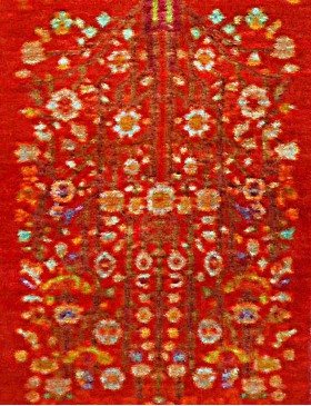 Rød Persia Persisk Gabbeh  144 x 93 cm