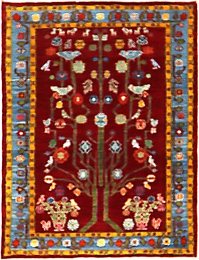 Monivärinen Persia Persialainen Gabbeh  151 x 91 cm
