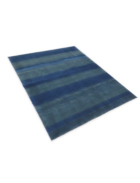 Blau Persien Persischer Gabbeh  242 x 167 cm