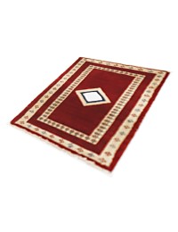 Röda Persien Persisk Gabbeh  90 x 60 cm