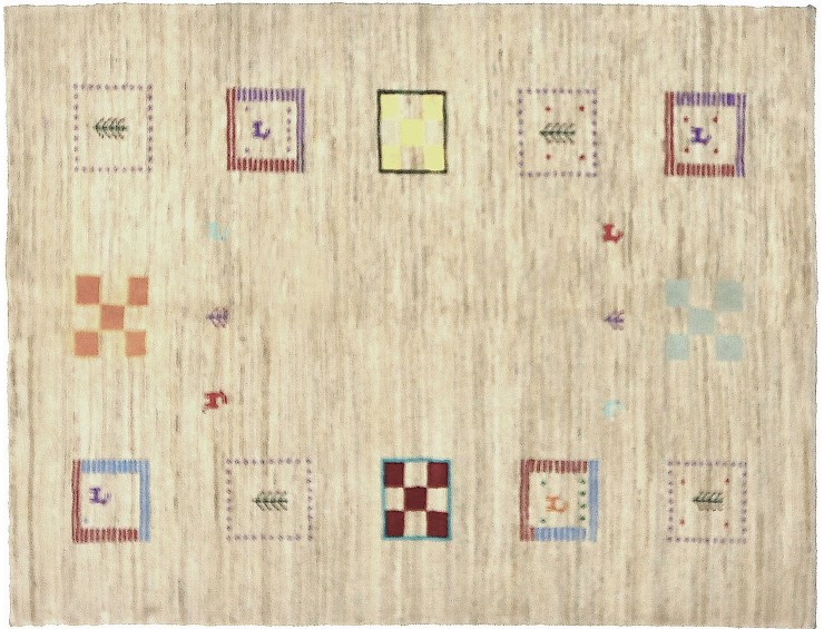 Beige  Persia Persian Gabbeh  203 x 150 cm