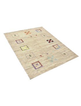 Beige Persien Persisk Gabbeh  203 x 150 cm