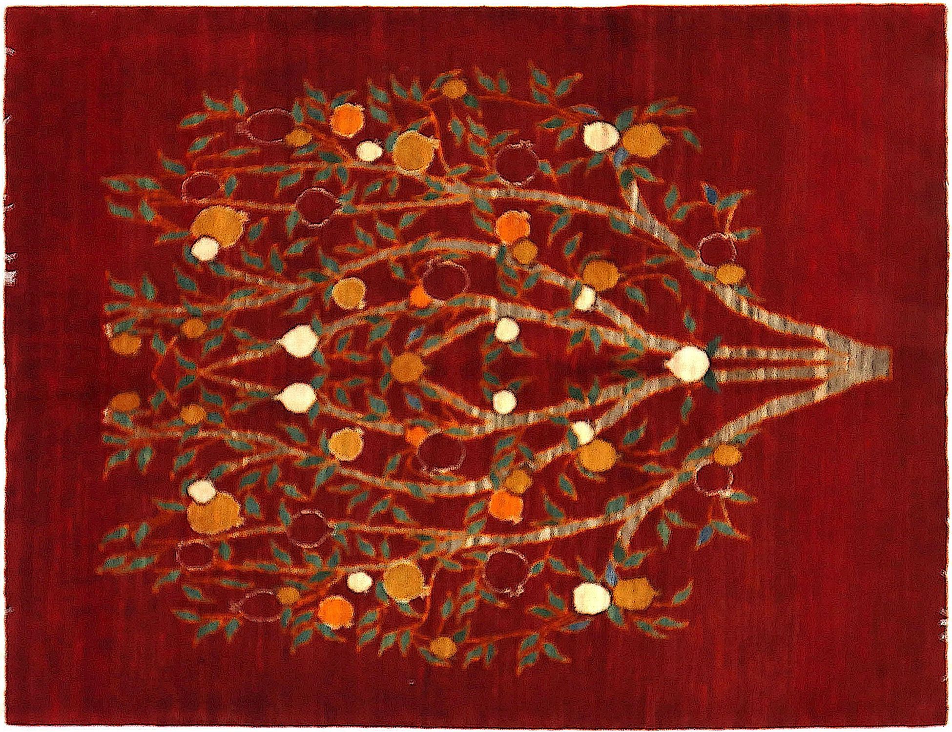 Gabbeh Persan  rouge <br/>227 x 160 cm