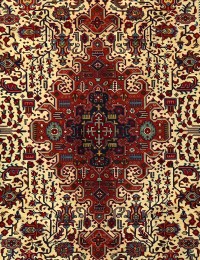 Red Persia Tabriz Patina 294 x 196 cm - view 4