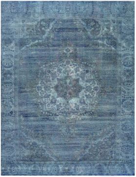 Alfombra vintage 290 x 197 azul