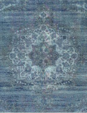 Alfombra vintage 290 x 197 azul