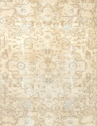 Beige Persien Persisk vintage matta  280 x 182 cm