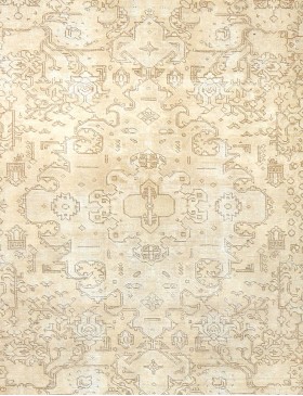 Beige Persien Persisk vintage matta  280 x 182 cm