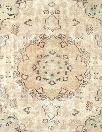 Beige Persia Persian Vintage Carpet 285 x 188 cm - view 4
