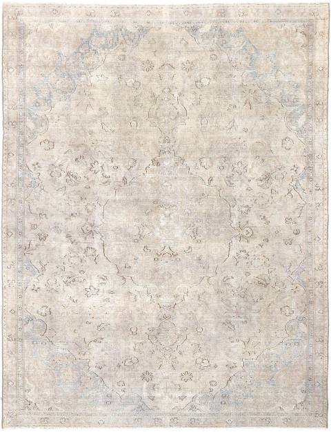 Beige Persien Persischer Vintage Teppich 313 x 220 cm
