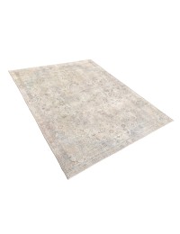 Beige Persien Persisk Vintagetæppe 313 x 220 cm - view 3