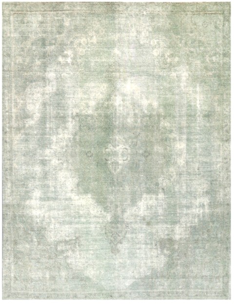 Grau Persien Persischer Vintage Teppich 320 x 230 cm