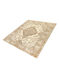 Beige Persien Persisk vintage matta 299 x 191 cm - view 1
