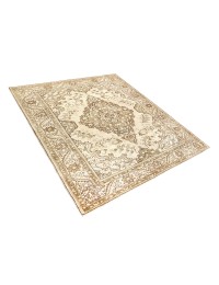 Beige Persien Persisk vintage matta 299 x 191 cm - view 3