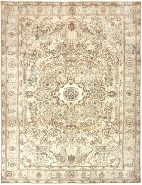 Beige Persien Persisk vintage matta  296 x 197 cm