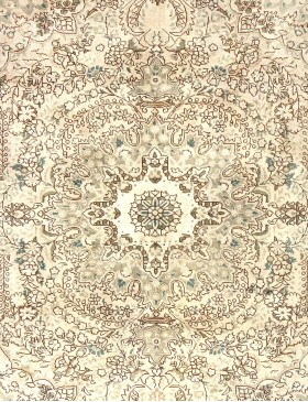 Beige Persien Persisk vintage matta  296 x 197 cm