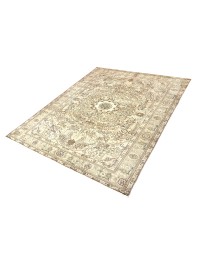 Beige Persien Persisk vintage matta  296 x 197 cm