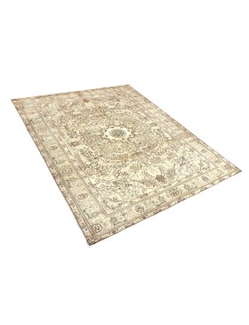 Beige Persien Persisk vintage matta  296 x 197 cm