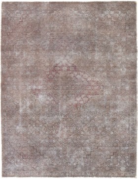 Grise Persan Tapis Persan vintage  233 x 150 cm