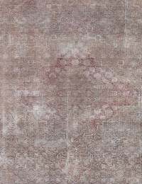 Grå Persien Persisk Vintagetæppe 233 x 150 cm - view 4