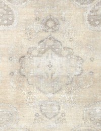 Beige Persien Persisk vintage matta  242 x 142 cm
