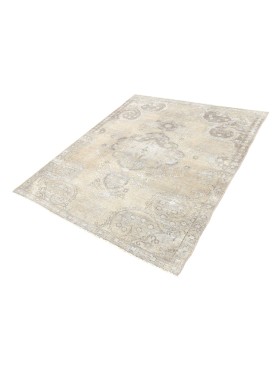 Beige Persien Persisk vintage matta  242 x 142 cm