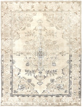 Beige Perzië Perzisch Vintage Tapijt  291 x 200 cm