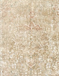 Beige Persa Alfombra persa vintage  303 x 211 cm