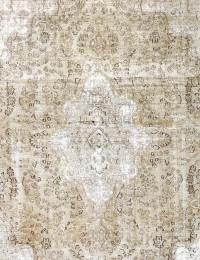 Beige Persien Persisk vintage matta  380 x 285 cm