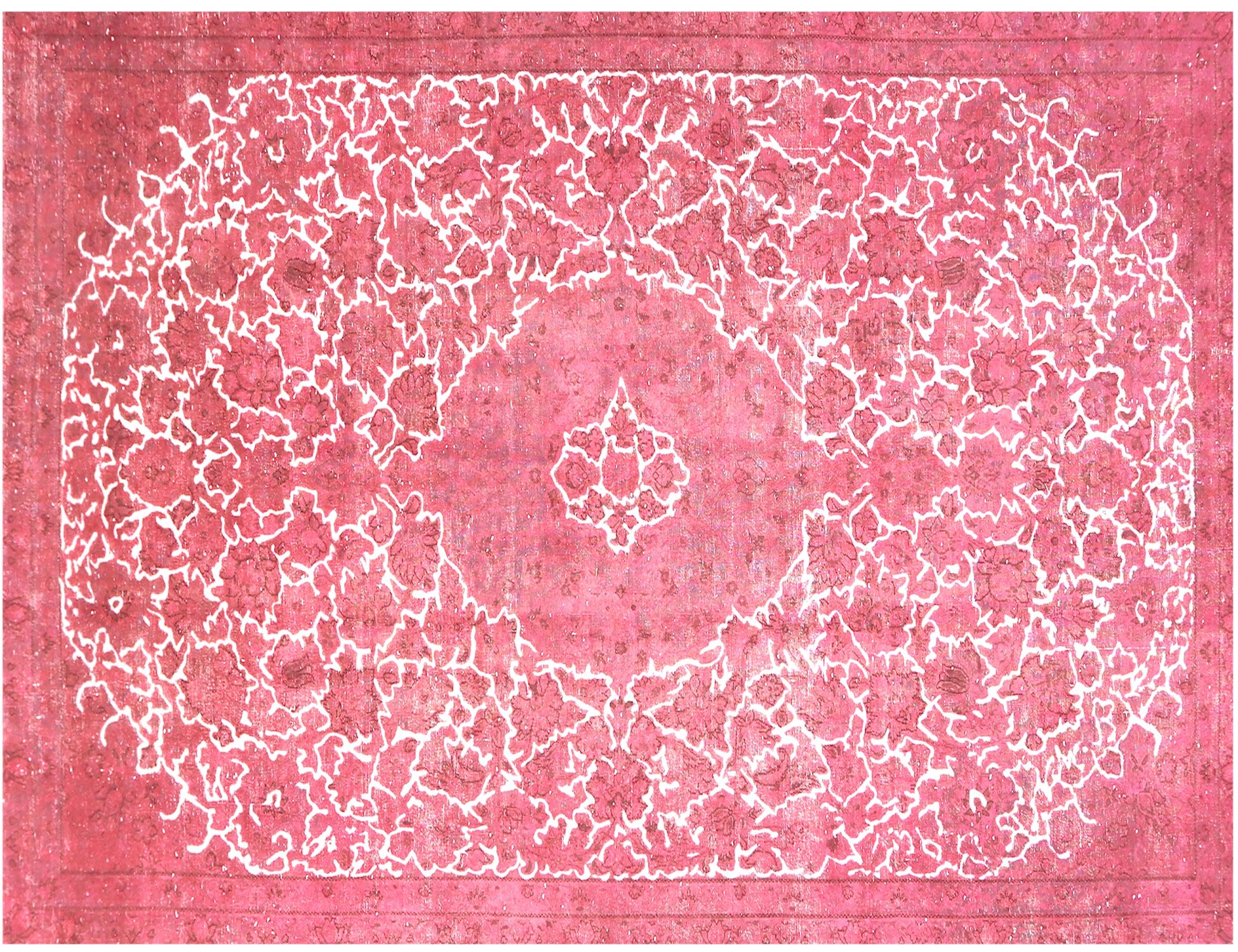 Persian Vintage Carpet  red  <br/>390 x 210 cm