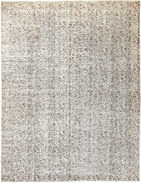 Grau Türkei Vintage Teppich 305 x 202 cm