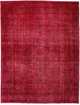 Röda Turkiet vintage matta 265 x 177 cm