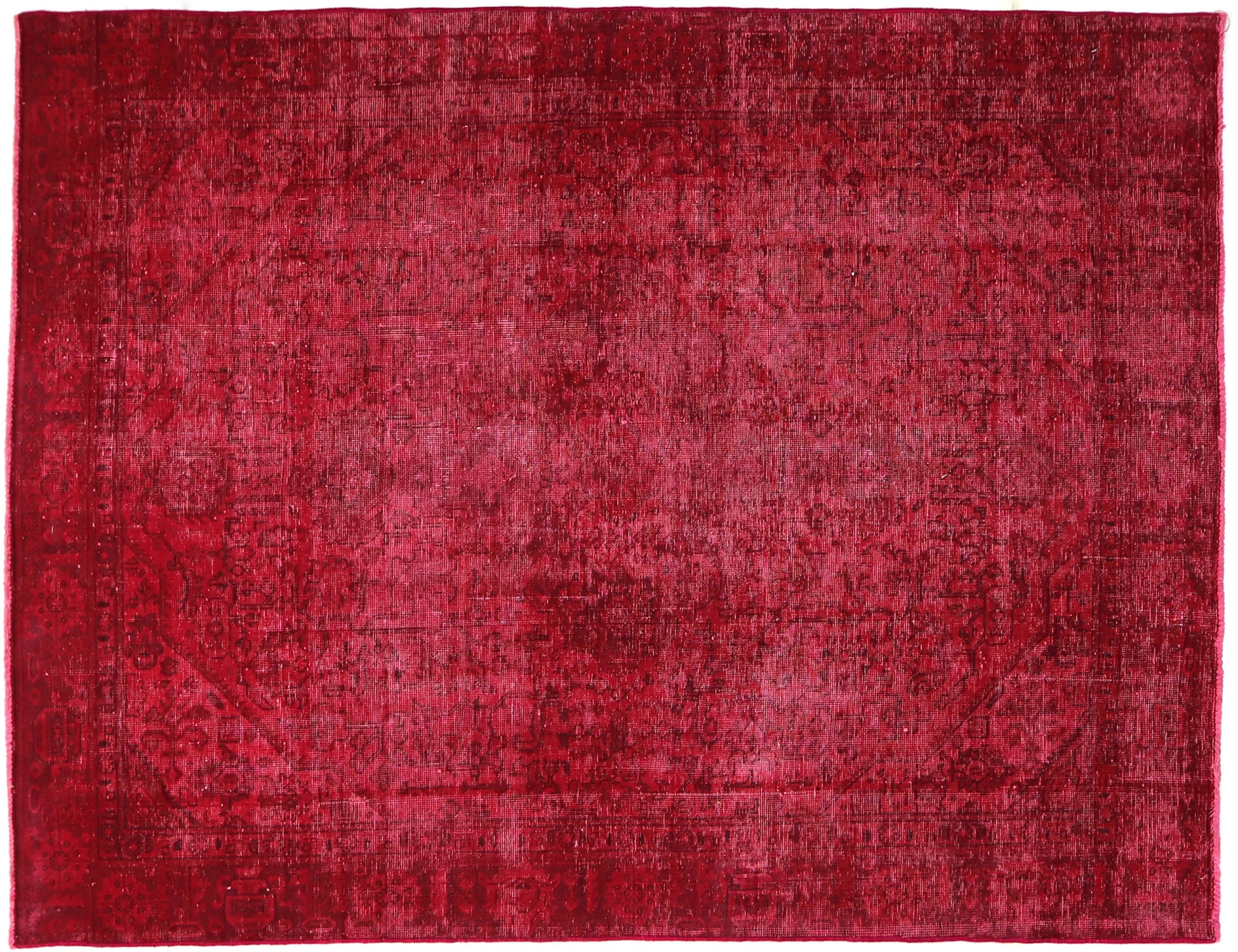 Red Turkey Vintage Carpet 265 x 177 cm - Unique Handmade Carpet