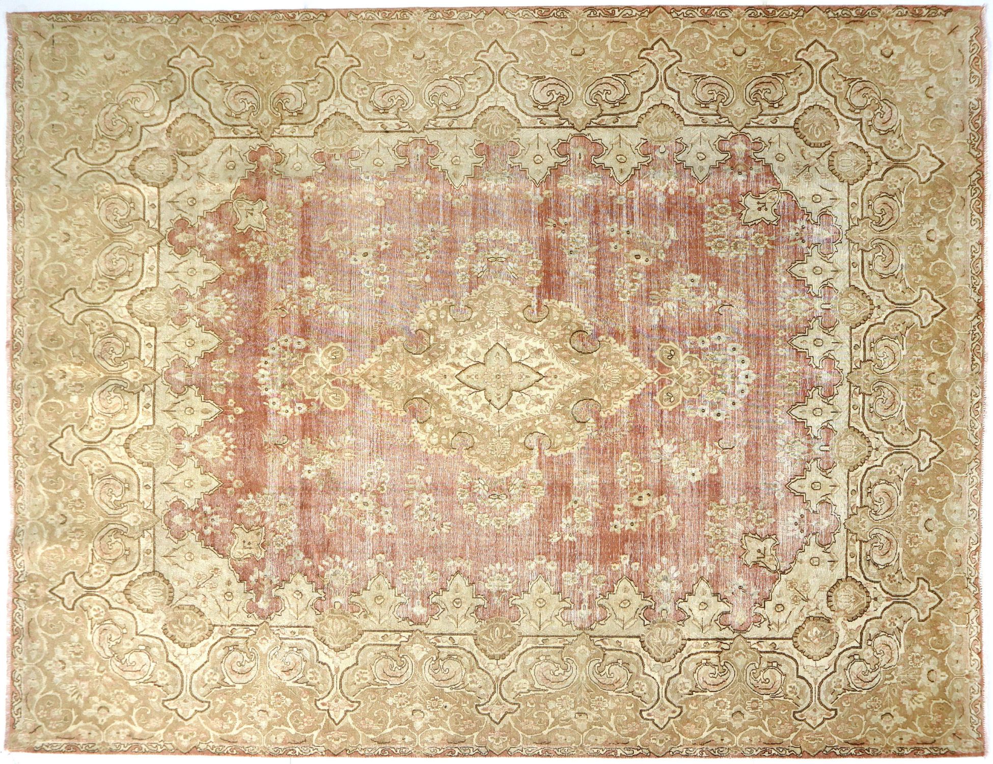 Persian Vintage Carpet  beige  <br/>389 x 297 cm