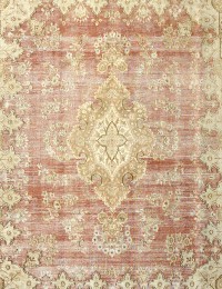 Beige Persien Persisk vintage matta  389 x 297 cm