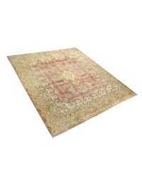 Beige Persien Persisk vintage matta  389 x 297 cm
