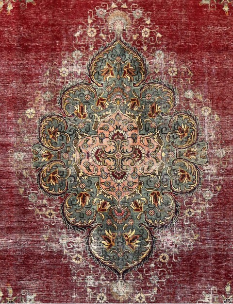 Tappeto vintage persiano  <br/>344 x 247 cm