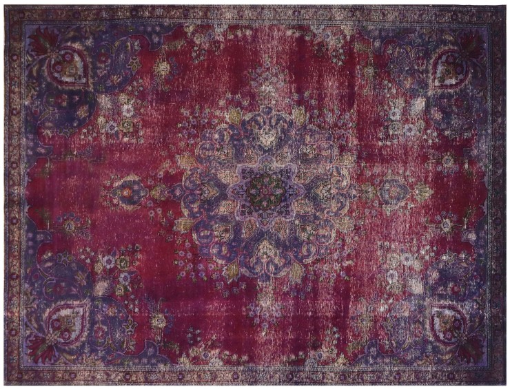 Violet Persan Tapis Persan vintage 337 x 221 cm