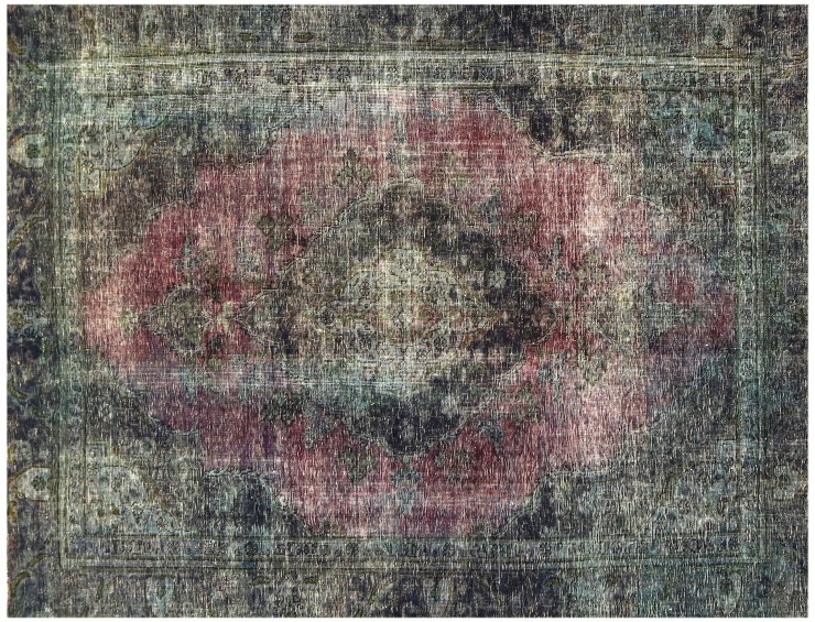 Purple Persia Persian Vintage Carpet 275 x 176 cm