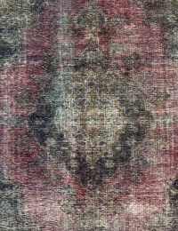 Purple Persia Persian Vintage Carpet 275 x 176 cm - view 4
