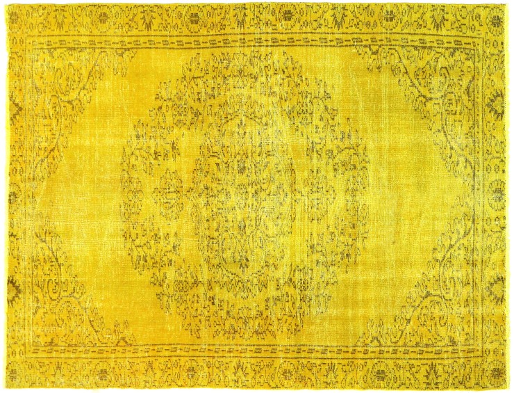 Gul Turkiet vintage matta  250 x 161 cm